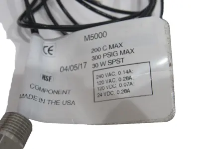 NEW MADISON M5000 STAINLESS STEEL FLOAT SWITCH