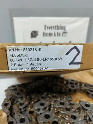 New | in-Stock IWIS FL85ML-2 Conveyor Parts | Surplus Asset Holdings #1216240