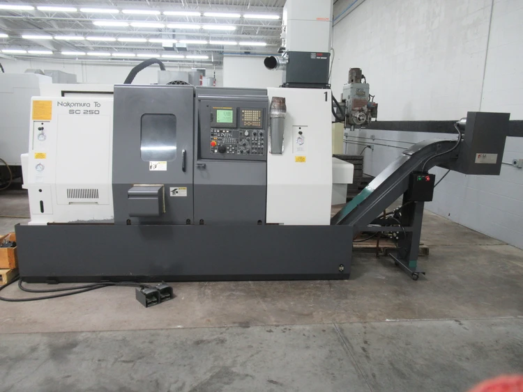 Used 2006 NAKAMURA TOME SC-250 MSC CNC Lathes Minnesota US | Machinesused.com #760602