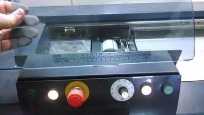 2008 Bourg, Table top Padder/ Binder Model BB1001