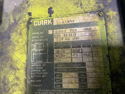Used CLARK C500100 Misc Forklifts Ohio US | HGR 24 #1325095