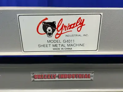 Used GRIZZLY INDUSTRIAL G4011 Combo 3-in-1 Sheet Metal Machines Ohio US | HGR 24 #1482465