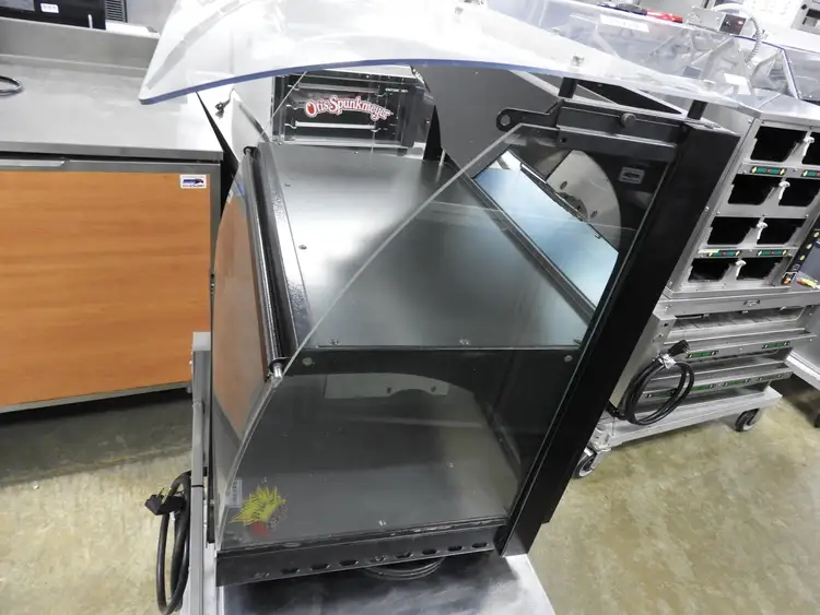 Used Hatco Used Hatco GRHW-1D Mini-Merchandising Warmer, Heated Holding Glass-Shelf Display 120V 1540W Countertop Display Warmers Illinois US | Falcon Restaurant Supply #1376560