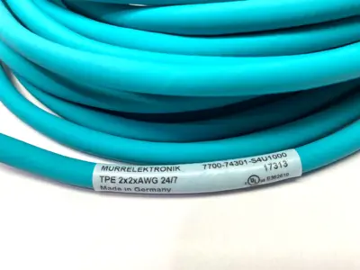 New | in-Stock Murrelektronik Ethernet Cordset CAT5 RJ45 Male 10m Cable & Wire Michigan US | Maverick Industrial Sales #1391712