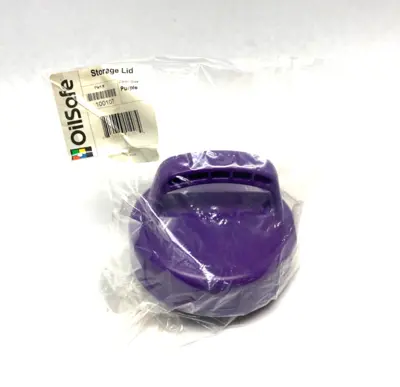 NEW OILSAFE SPILL-PROOF STORAGE LID, PURPLE