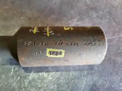 Concentric Swage Nipple, 2"x1" XXH BXP CSWG WPL6