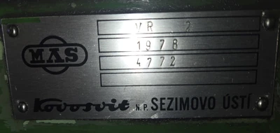 1978 MAS-TOS VR2 Drills, Radial | Star Equipment Co., Inc. (2)