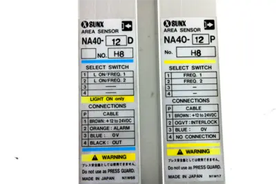 USED SUNX NA40-12