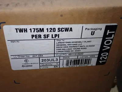 USED LITHINIA LIGHTING TWH 175M 120 SCWA