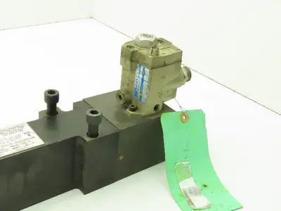 BOC Water Hydraulics Ross Solenoid Spool Valve Block 5 Port 2 Pos Pneumatic