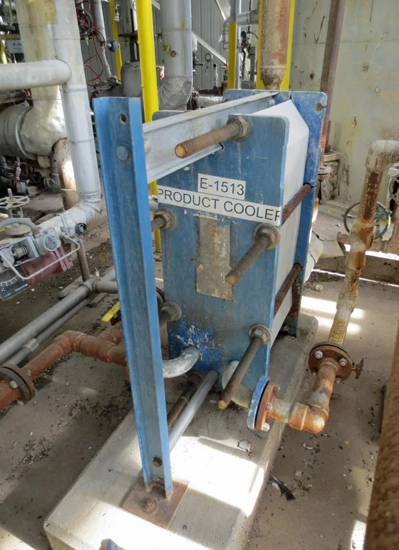 Heat Exchanger, Plate ss  280 sf
