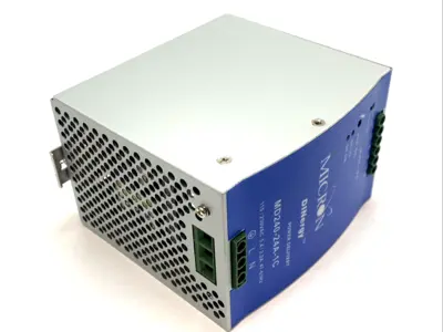 NEW MICRON DIN-RAIL POWER SUPPLY 24 V DC 240 W SINGLE PHASE