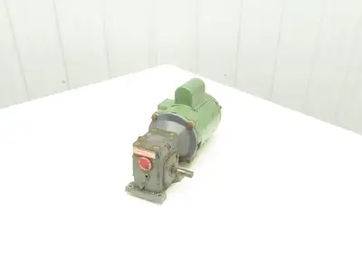 Boston Gear F313-15-G1 Gearmotor 15:1 Reducer 116rpm .5Hp 115V 1PH 56C LH