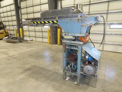 Proctor & Schwartz Hydraulic Powered Swivel Arm Feed Conveyor Food Processing