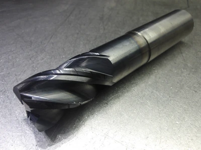 Kennametal 25mm 4 Flute Carbide CR Endmill F4BS2500BWX38R100 KCPM15 (LOC2386)