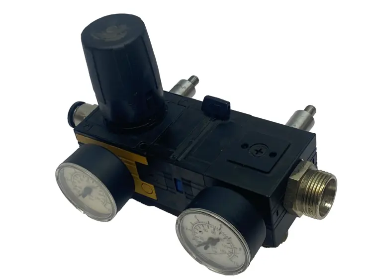 Used Knapp Air Pressure Regulator Modular Inline Assembly Air Pressure Regulators Michigan US | Maverick Industrial Sales #1394279