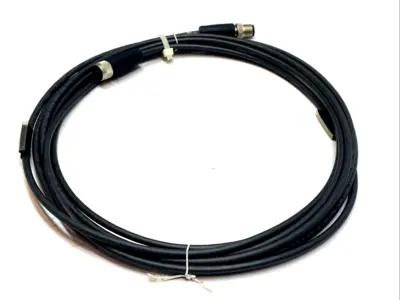USED BALLUFF M12X1 FEMALE-MALE SHIELDED PUR CORDSET