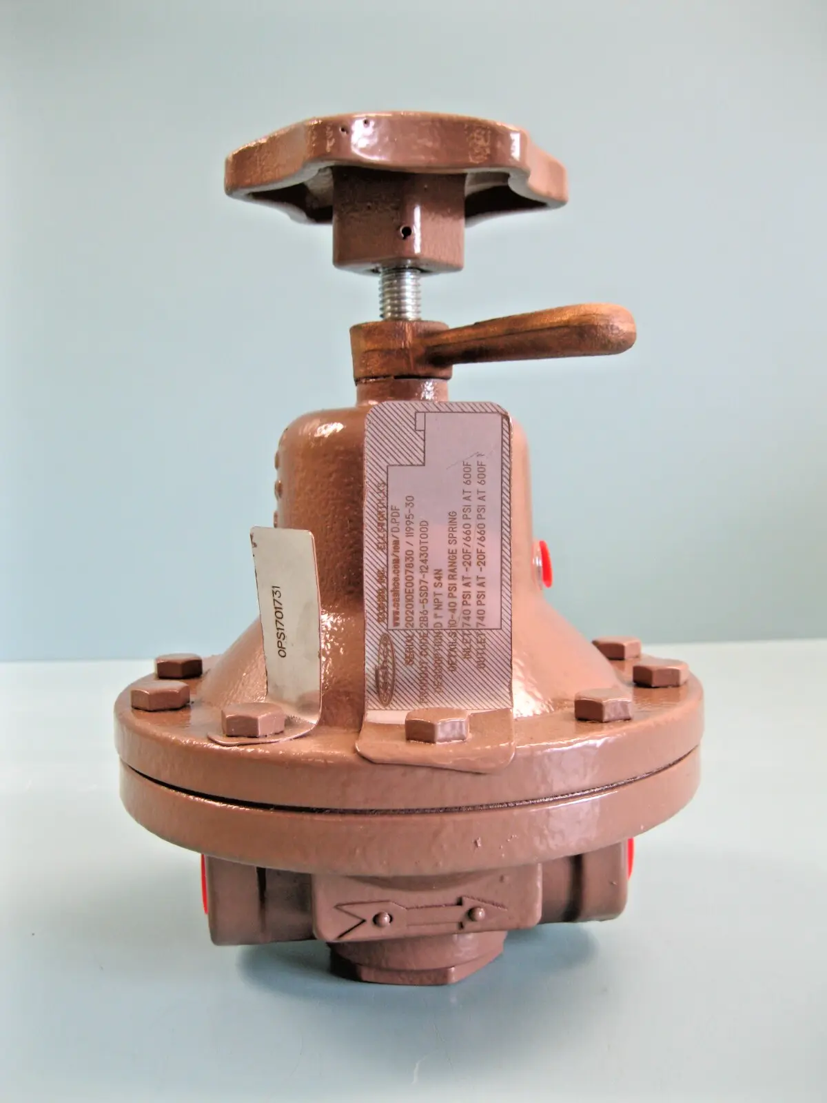 NEW Cashco 2B6-5SD7-12430T00D