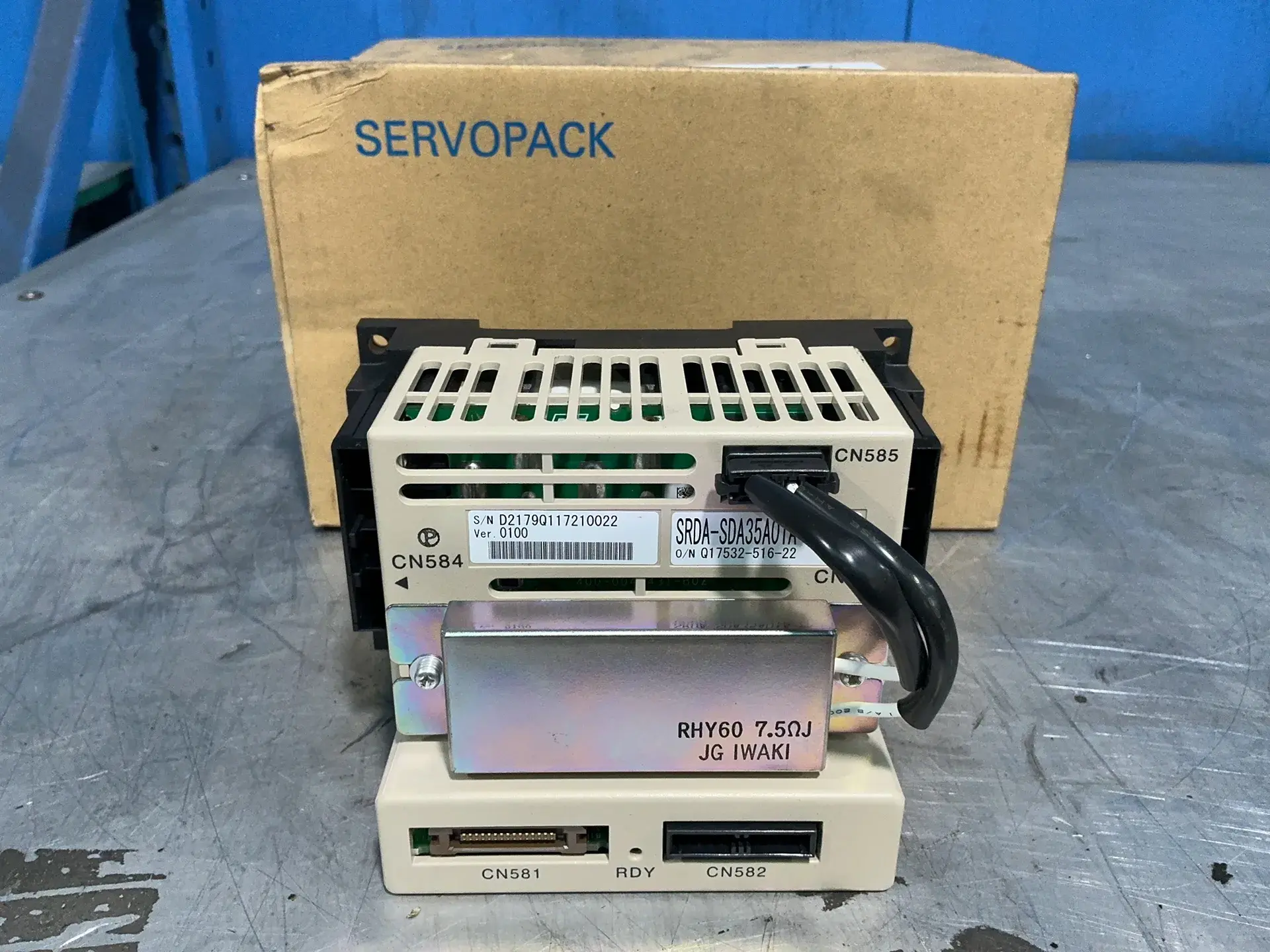 Used YASKAWA / MOTOMAN SRDASDA35A01AE Servo Drives Ohio US | HGR 24 #1463395