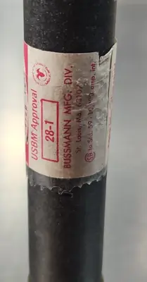 Bussman Fusetron FRS 15 Fuse Loc4D10