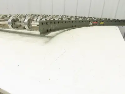 Hytrol 24"x 90 Deg Skatewheel Conveyor Section 22"BF Steel Gravity Roller
