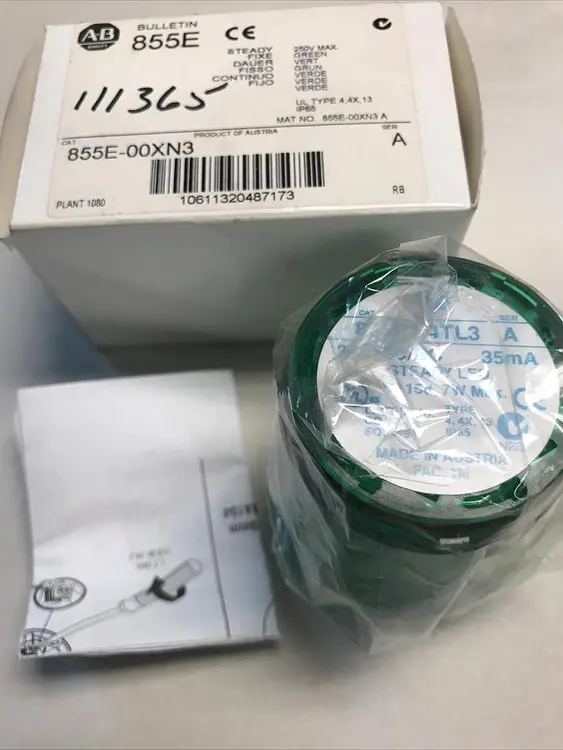 Used ALLEN-BRADLEY 855E-00XN3 Misc Electrical & Power Parts Ohio US | Surplus Asset Holdings #1234747