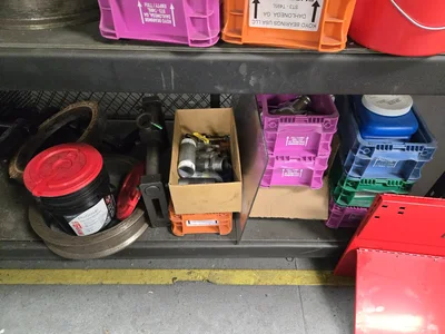 Rack and Contents (Does NOT Include Fire Safe Cabinet)