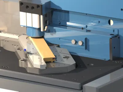 Pillar MMTJ: High-Output 3-Axis CNC Miter Machine for Cabinet Doors