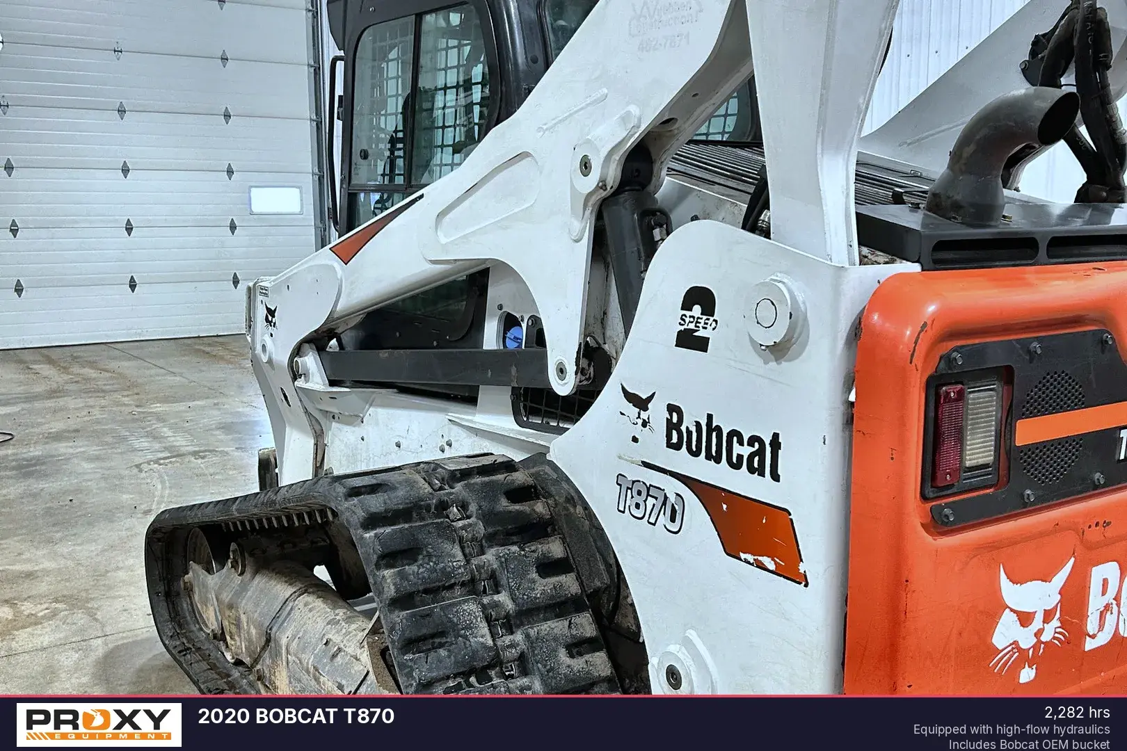 Used 2020 BOBCAT T870 Compact Track Loaders Michigan US | Proxy Equipment #1378054