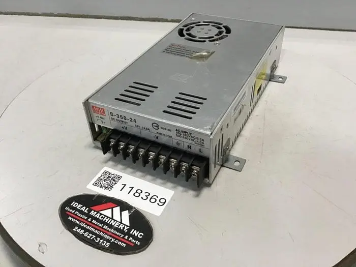 Used MEAN WELL 5350-24 Power Supplies Michigan US | Ideal Machinery #581826