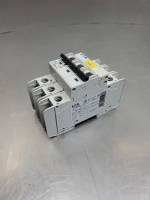 USED Eaton FAZ-D16/3-NA Circuit Breaker, 16A, 3P, 480Y/277VAC