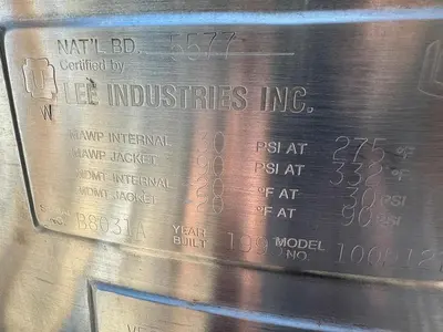 USED 1993 LEE INDUSTRIES 100D12T