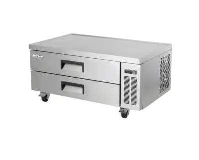 Magic Chef 52 IN WIDE, 10.5 CU FT. 2-DRAWER CHEF BASE COMMERCIAL REFRIGERATOR IN STAINLESS STEEL