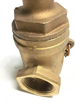 Nibco T-113-HC 1 1/2in Bronze Gate Valve Thread x Hose Thread 039923616609