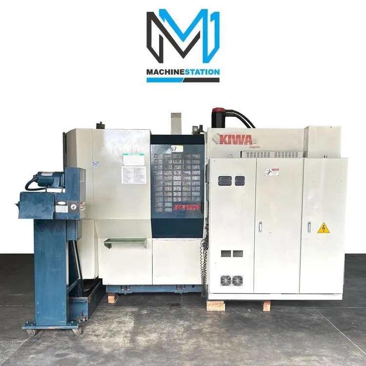 Used 2001 KIWA KNH-400 Horizontal Machining Centers California US | MachineStation 18 #12474