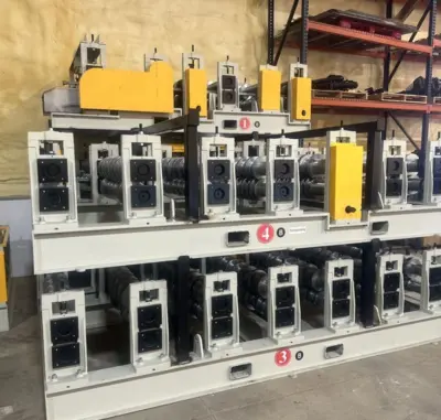Quick Change Cassette Deck Cold Roll Forming Machine Florida