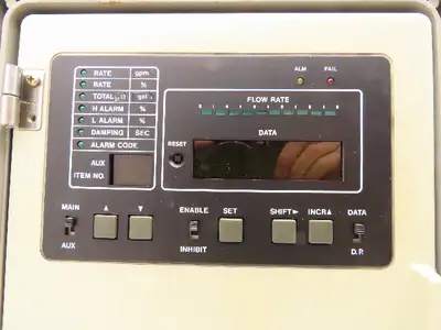 Yokogawa YMA11-A1A Johnson Magnetic Flow Converter Yewmag 20-130VDC Flow Rate