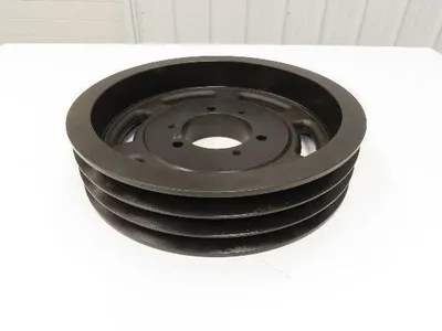 Dodge 3C14 0-E 3-Groove C-Belt Pulley Sheave QD E-Bushing 14.4" OD