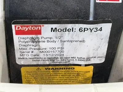 Used 2024 DAYTON 6PY34 Pumps Ohio US | HGR 24 #1271878
