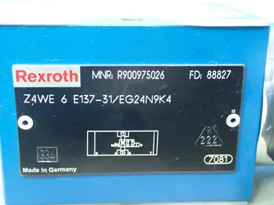 USED REXROTH Z4WE6E13731/EG24N9K4