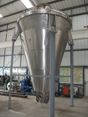 4,000L S/S JKTD Vacuum Conical J. H. Day Mixer Model 1225MBX