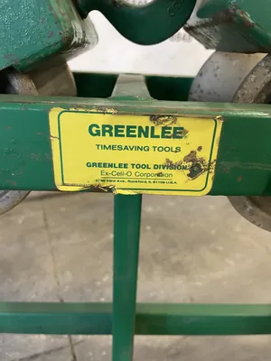 Greenlee 60″ Radius Right Angle Conveyor Sheave w/ 5” x 7” Wheels