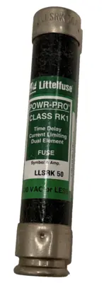 LOT OF 3 NEW LITTELFUSE LLSRK50 CLASS RK1 TIME DELAY FUSES 600VAC