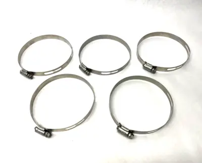 New | in-Stock Ideal Adjustable Dia. Stainless Steel Hose Clamp 114mm-119mm Clamps Michigan US | Maverick Industrial Sales #1397389