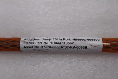 Fisher 1U8447X0562 PLUG STEM ASSEMBLY NEW STOCK K-3601