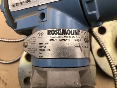 Rosemount 3051L SMART Liquid Level Transmitter 2AG0ND31AAS1M5 740PSI 10.5-55VDC