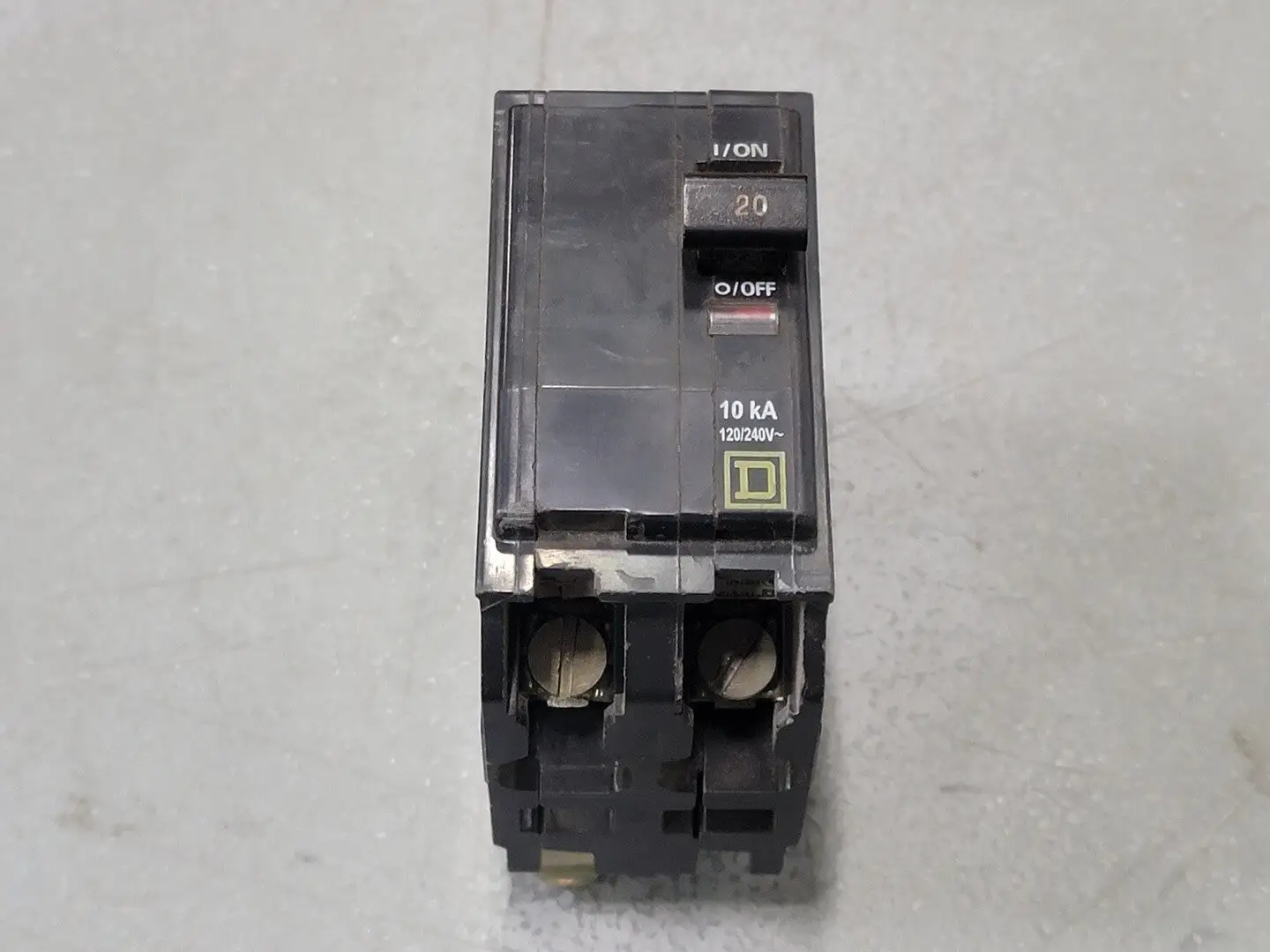 20 Amp, 2 Pole, 120/240 volts Circuit Breaker