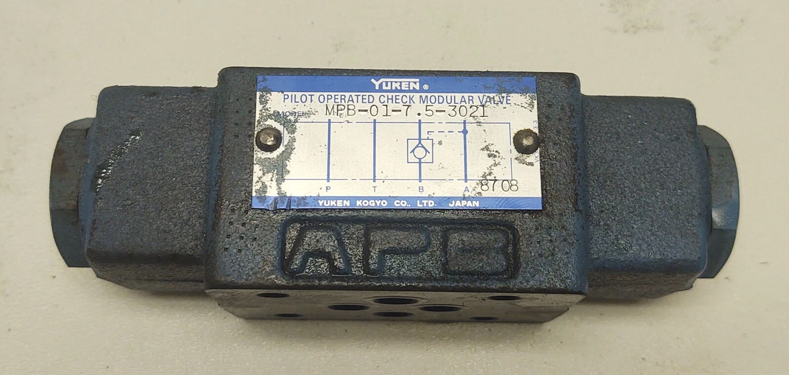 USED Yuken MPB-01-7.5-3021
