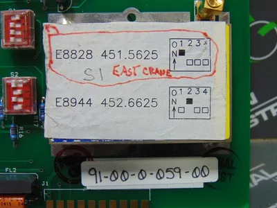Control Chief 25-02-0-010 Remote Transmitter Board Rev. B 91-00-0-059-00 Used