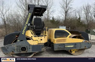Used 2012 BOMAG BW278AD Tandem Rollers Kentucky US | Proxy Equipment #1426105
